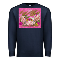 Navy pigs Premium Sweatshirt - TumblerDesignByShophia