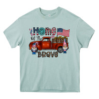 Arona home of the brave Heavy Core Tee - CowhideDigitalArt