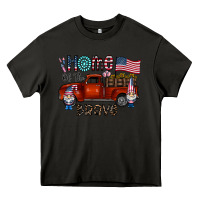 Asphalt home of the brave Heavy Core Tee - CowhideDigitalArt
