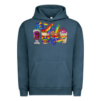 Pigment Midnight Navy lgbt coffee cups Urban Hoodie - FaDigitalArtStudio