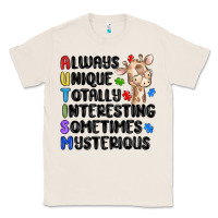 Natural always unique autism Classic Tee - MaliasSmallBusiness