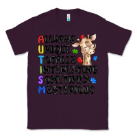 Plum always unique autism Classic Tee - MaliasSmallBusiness