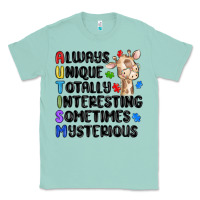 Seafoam always unique autism Classic Tee - MaliasSmallBusiness