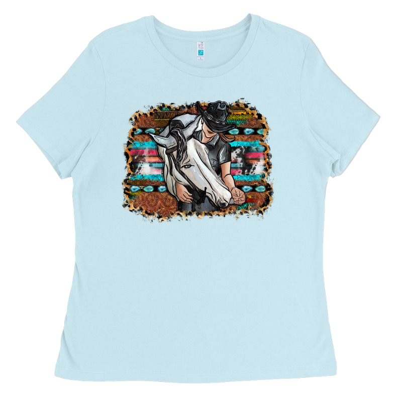 Cowgirl Ladies Tee by SublimationCraftShop | Teevron
