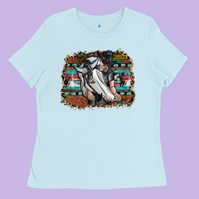 Cowgirl Ladies Tee Designed By Sublimationcraftshop