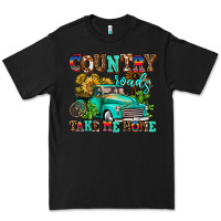 Black country roads take me home Premium Tee - AdoDesignShop
