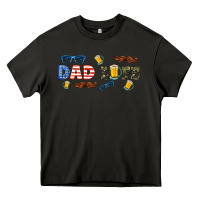 Asphalt dad life  libbey glass Heavy Core Tee - HRA Design Shop