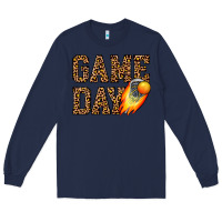 Navy game day lacrosse Long Sleeve Tee - JahusDesignShop