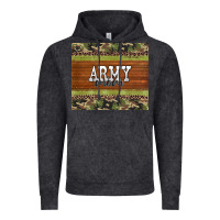 Vintage Black army mom leopard glitter camouflage Vintage Hoodie - BarkalooDesign