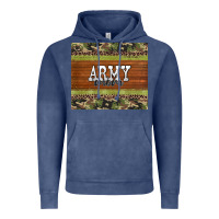 Vintage Denim army mom leopard glitter camouflage Vintage Hoodie - BarkalooDesign