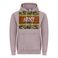 Vintage Zinc army mom leopard glitter camouflage Vintage Hoodie - BarkalooDesign