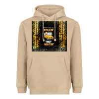 Mushroom they see me rollin' they waitin' school bus Heavyweight Hoodie - TumblerDesignByShophia