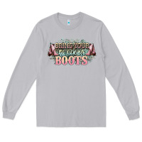 Moon Dust bring your ass kicking boots Long Sleeve Tee - NancyCooperArtShop