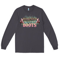 Smoke bring your ass kicking boots Long Sleeve Tee - NancyCooperArtShop