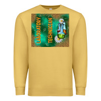 Antique Gold laboratory technician Premium Sweatshirt - TumblerDesignByShophia