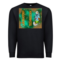 Black laboratory technician Premium Sweatshirt - TumblerDesignByShophia