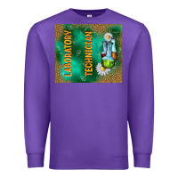 Purple laboratory technician Premium Sweatshirt - TumblerDesignByShophia