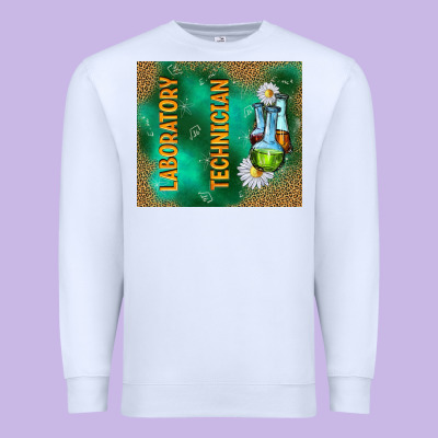 Laboratory Technician Premium Sweatshirt Designed By Tumblerdesignbyshophia