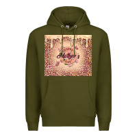 Army Green happy mother's day with roses Premium Hoodie - TumblerDesignByShophia