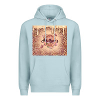 Blue Mist happy mother's day with roses Premium Hoodie - TumblerDesignByShophia