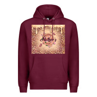 Burgundy happy mother's day with roses Premium Hoodie - TumblerDesignByShophia