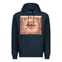 Navy happy mother's day with roses Premium Hoodie - TumblerDesignByShophia