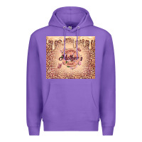 Purple happy mother's day with roses Premium Hoodie - TumblerDesignByShophia