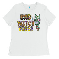 White bad witch vibes Ladies Tee - CowhideDigitalArt