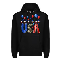 Black made in usa Premium Hoodie - JahusDesignShop