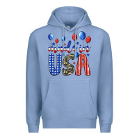 Colony Blue made in usa Premium Hoodie - JahusDesignShop