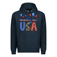Navy made in usa Premium Hoodie - JahusDesignShop
