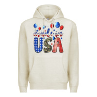 Oatmeal Heather made in usa Premium Hoodie - JahusDesignShop