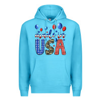 Ocean Blue made in usa Premium Hoodie - JahusDesignShop
