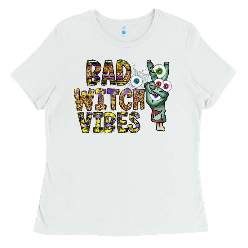 Bad Witch Vibes Ladies Tee by CowhideDigitalArt | Teevron