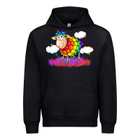 Black rainbow sheep pride Urban Hoodie - FaDigitalArtStudio