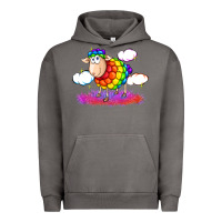 Pigment Tornado rainbow sheep pride Urban Hoodie - FaDigitalArtStudio