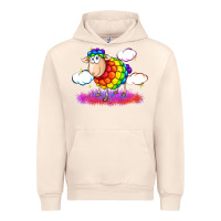 Sandshell rainbow sheep pride Urban Hoodie - FaDigitalArtStudio