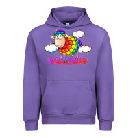 Tulip rainbow sheep pride Urban Hoodie - FaDigitalArtStudio