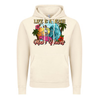 Vintage Artic Life is a beach make waves skeleton Vintage Hoodie - NancyCooperArtShop