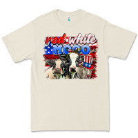 Bone red white moo Premium Tee - AdoDesignShop