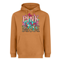 Meerkat The pink is for my Mom Cancer Awareness Heavyweight Hoodie - HowdyJamesFarm