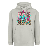 Moon Dust The pink is for my Mom Cancer Awareness Heavyweight Hoodie - HowdyJamesFarm