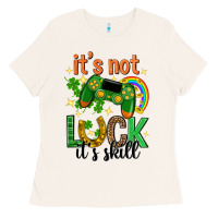 Bone its not luck its skill st. patricks day Ladies Tee - Neo Western