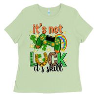 Matcha its not luck its skill st. patricks day Ladies Tee - Neo Western