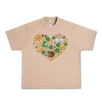 Burro st patricks  hearts Urban Heavy Tee - MaliasSmallBusiness