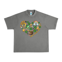 Tornado st patricks  hearts Urban Heavy Tee - MaliasSmallBusiness