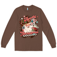 Chestnut western howdy christmas Long Sleeve Tee - MaliasSmallBusiness