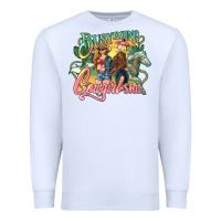 White Busy doing Cowgirl shit Premium Sweatshirt - HowdyJamesFarm