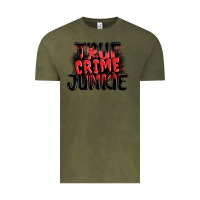 Vintage Olive true crime junkie Vintage Tee - MaliasSmallBusiness