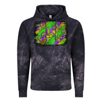 Cloud Black mardi gras fleur de lis background Vintage Hoodie - Jasminsmagicworld